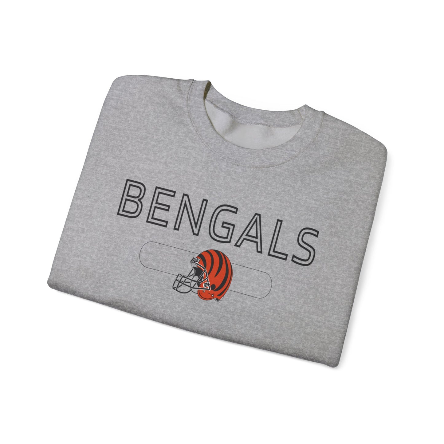 Bengals Helmet - Crewneck Sweatshirt