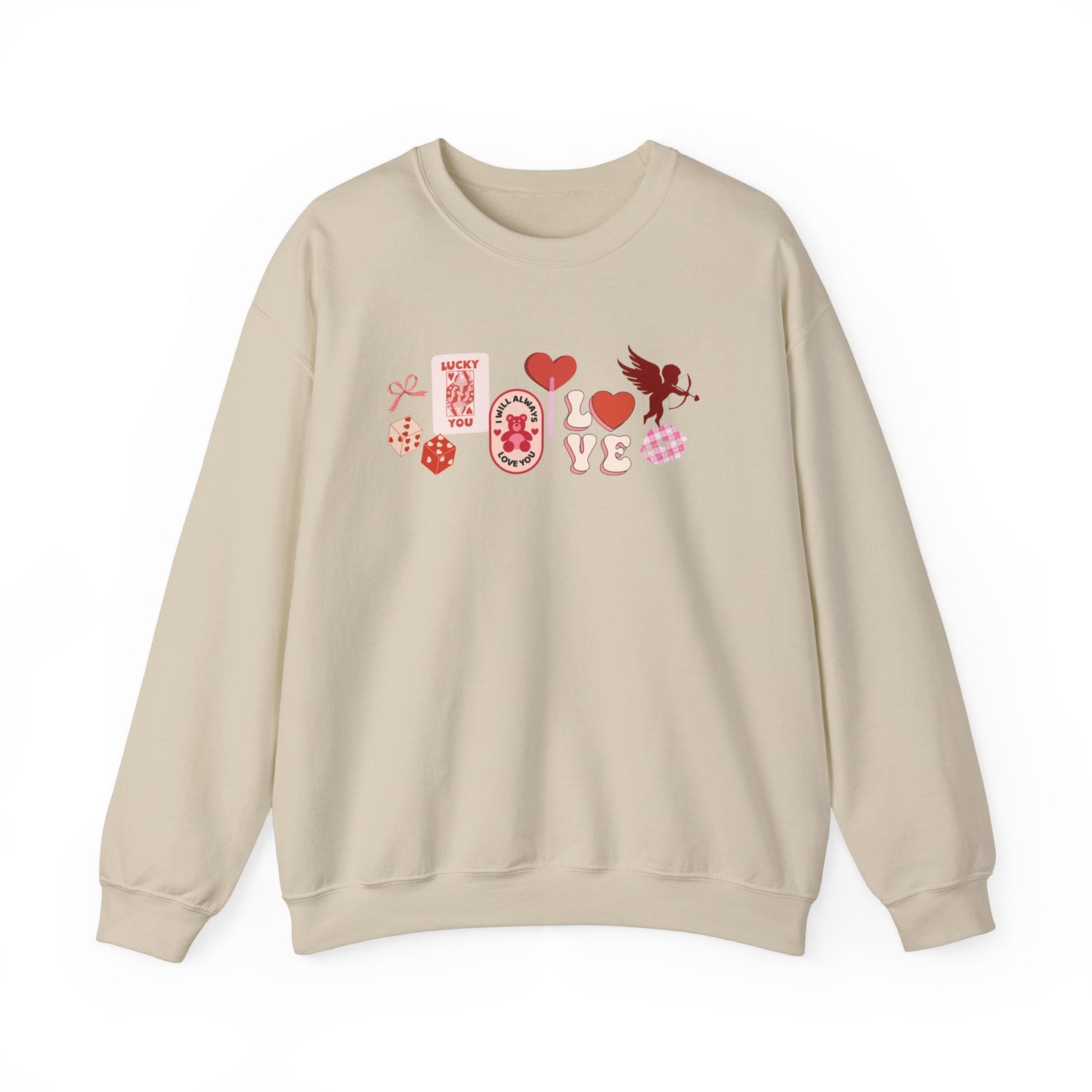 Cupid Collage- Crewneck Sweatshirt