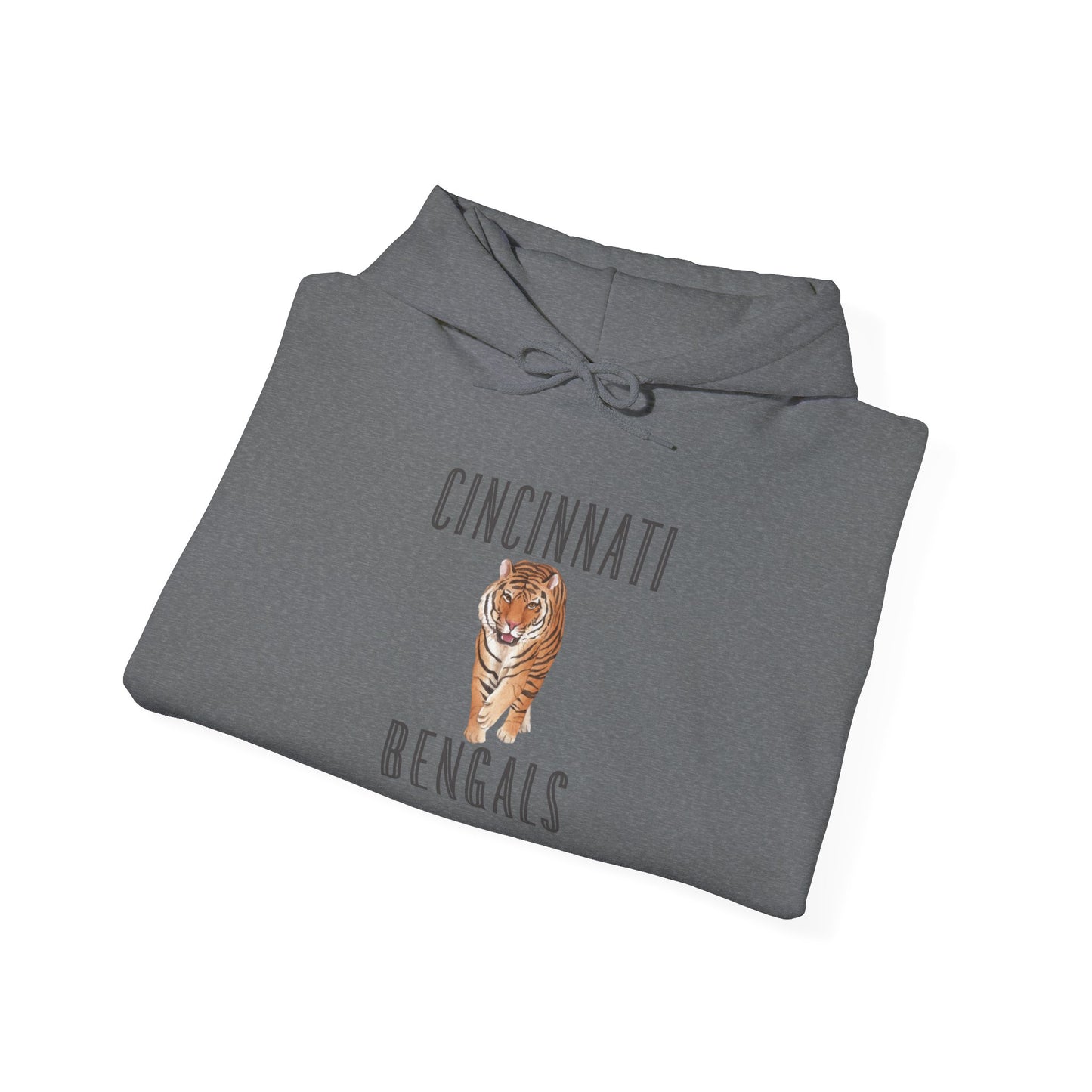 Cincy Bengals Tiger- Hooded Sweatshirt