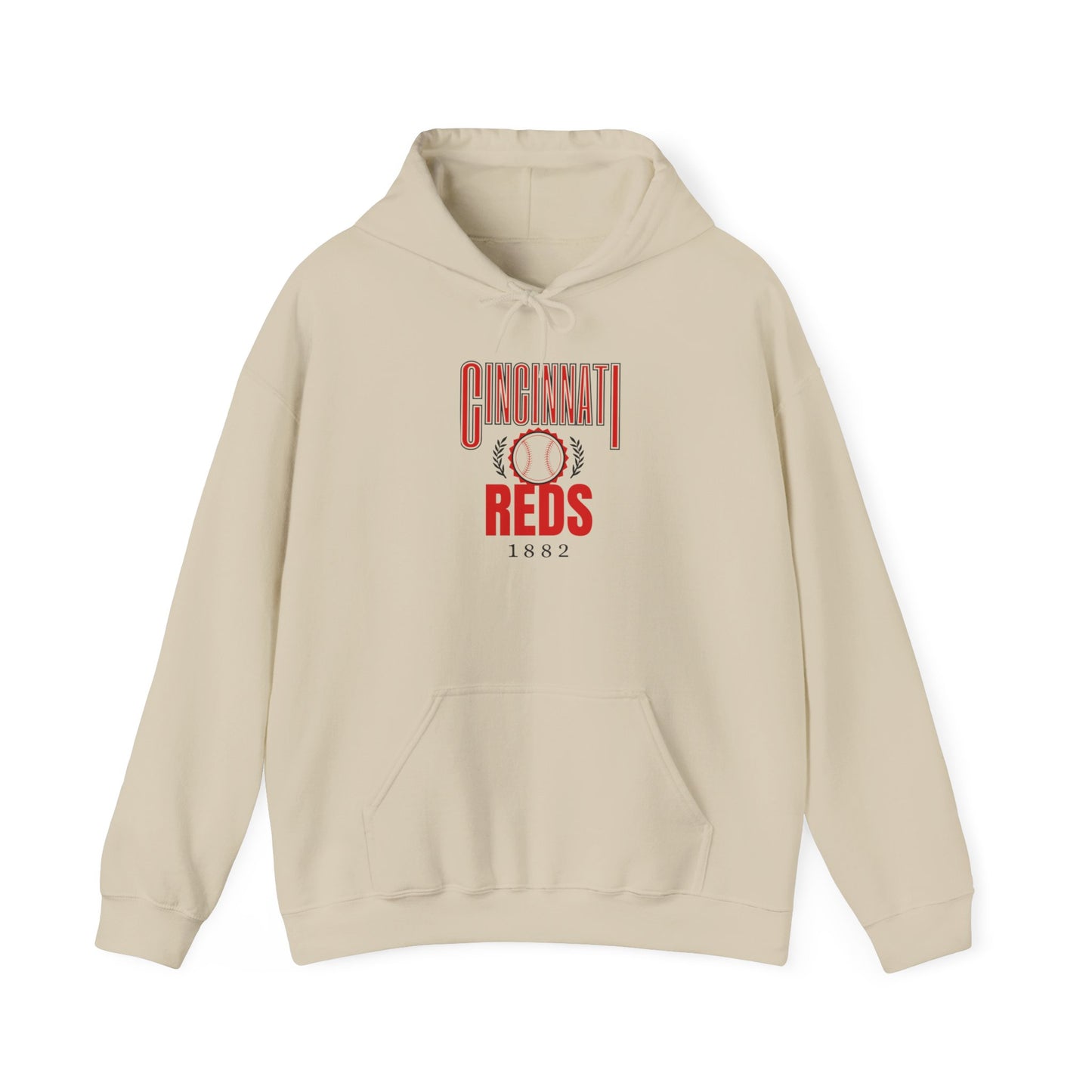 Cincinnati Reds 1882- Hooded Sweatshirt