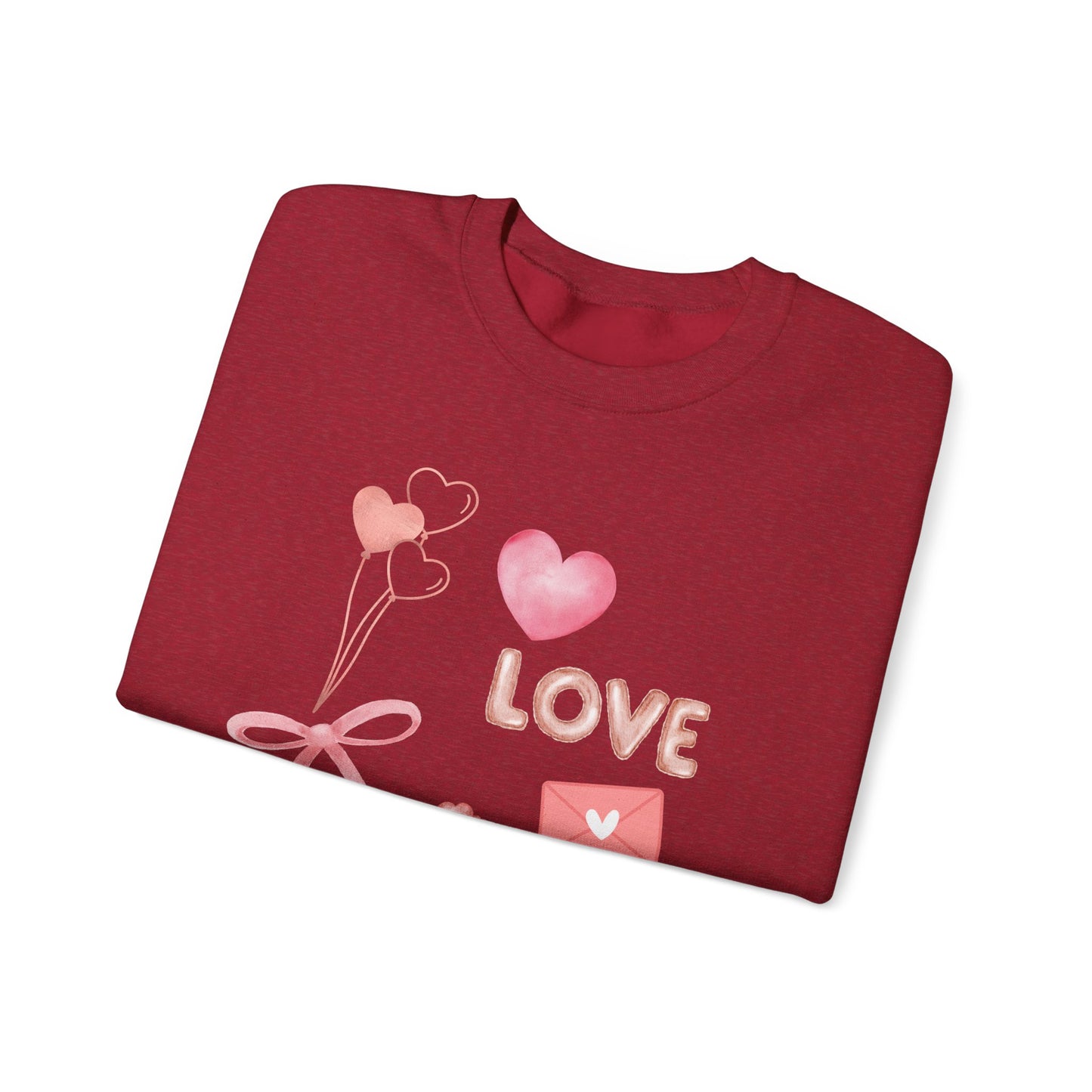 Valentines Collage Crewneck Sweatshirt