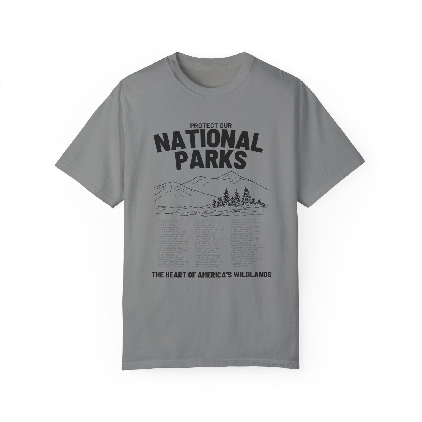 National Parks- Comfort Colors T-shirt