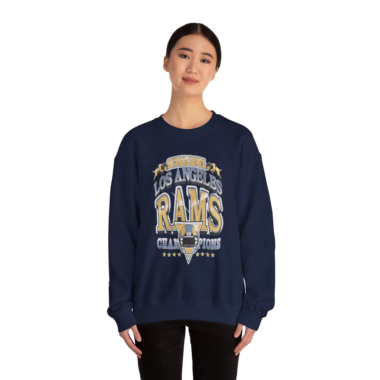 LA Rams- Crewneck Sweatshirt