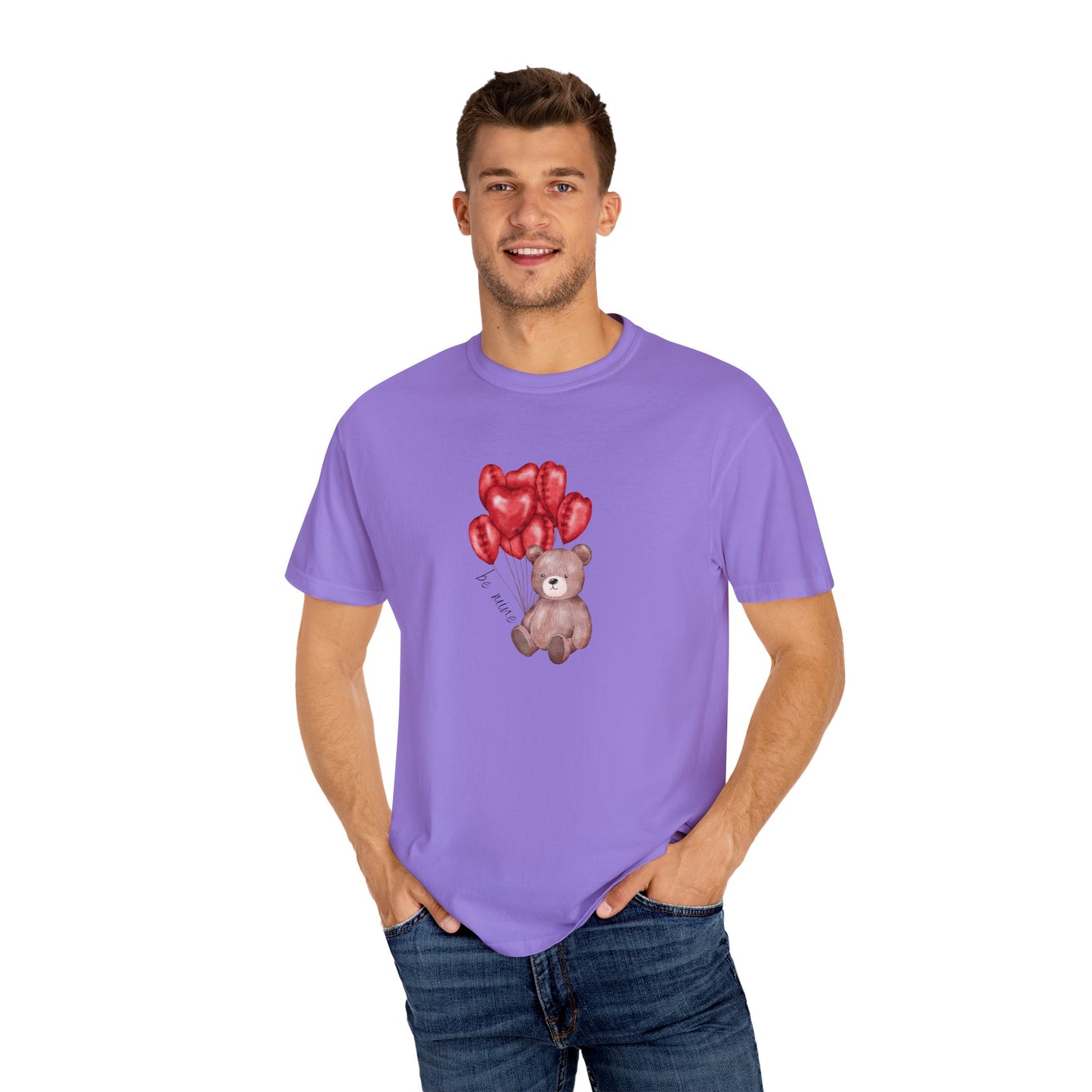 Be Mine Teddy- Comfort Colors T-shirt