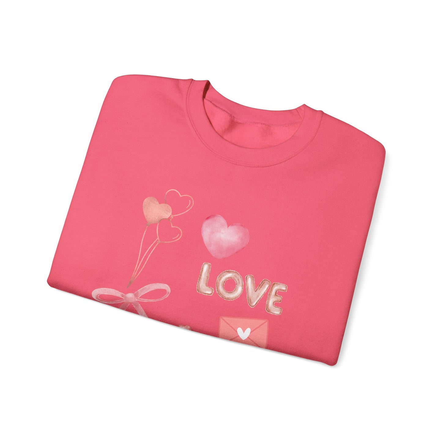 Valentines Collage Crewneck Sweatshirt