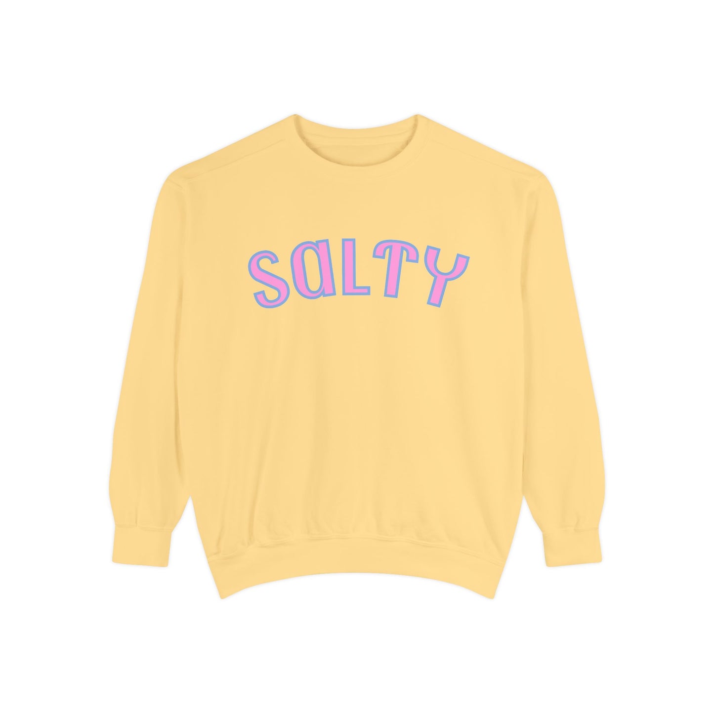 Salty - Comfort Colors Garment-Dyed Sweatshirt