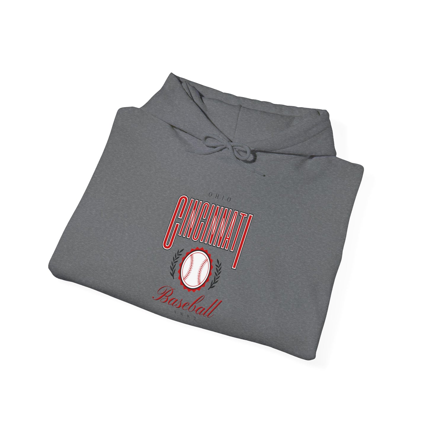 Cincinnati Baseball - Hooded Sweatshirt