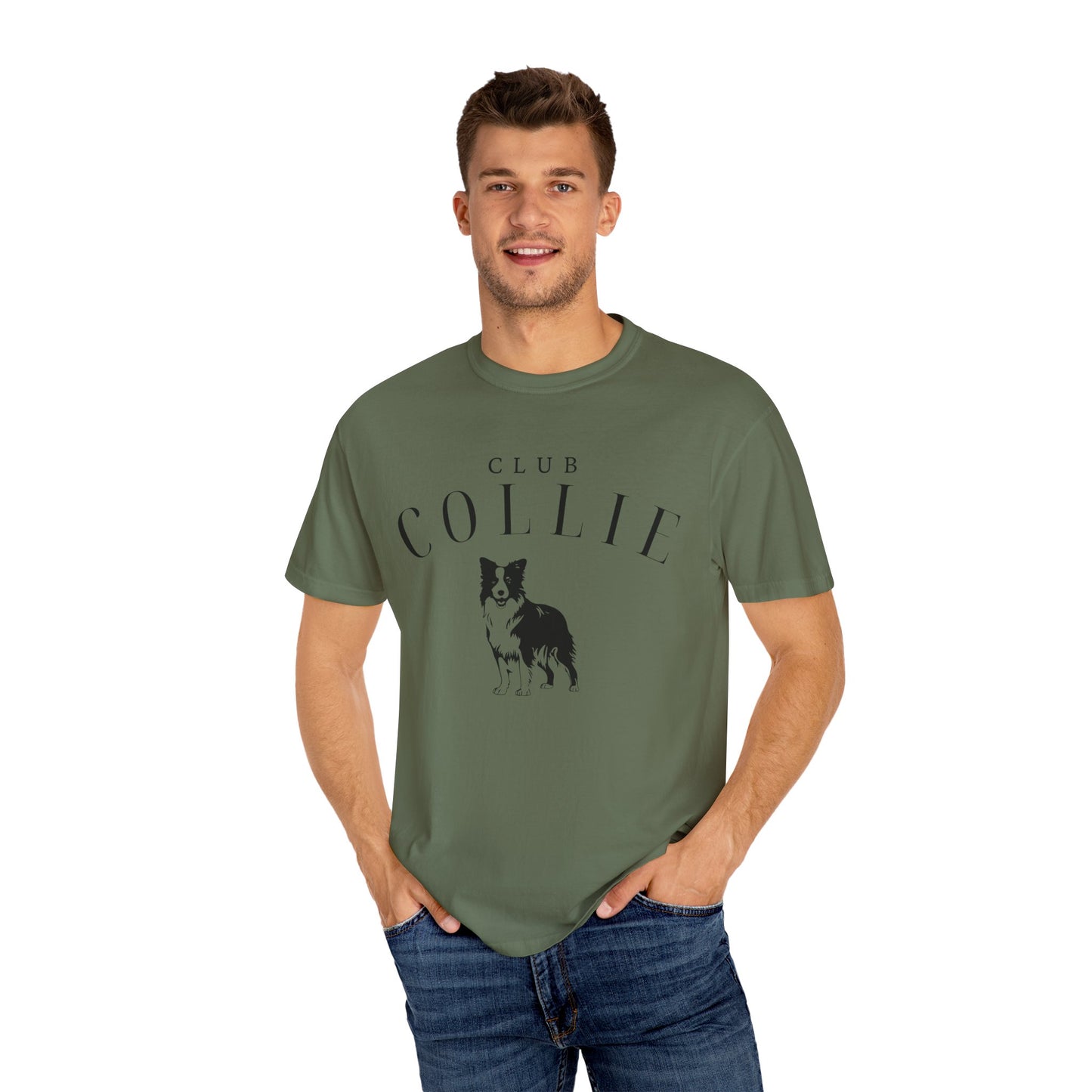 Club Collie- Comfort Colors T-shirt