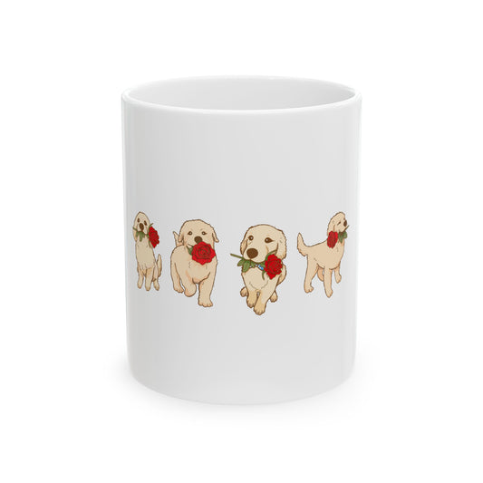 A Golden's Love Ceramic Mug, (11oz, 15oz)