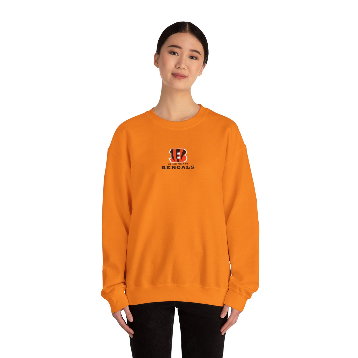 Bengals B Logo- Crewneck Sweatshirt