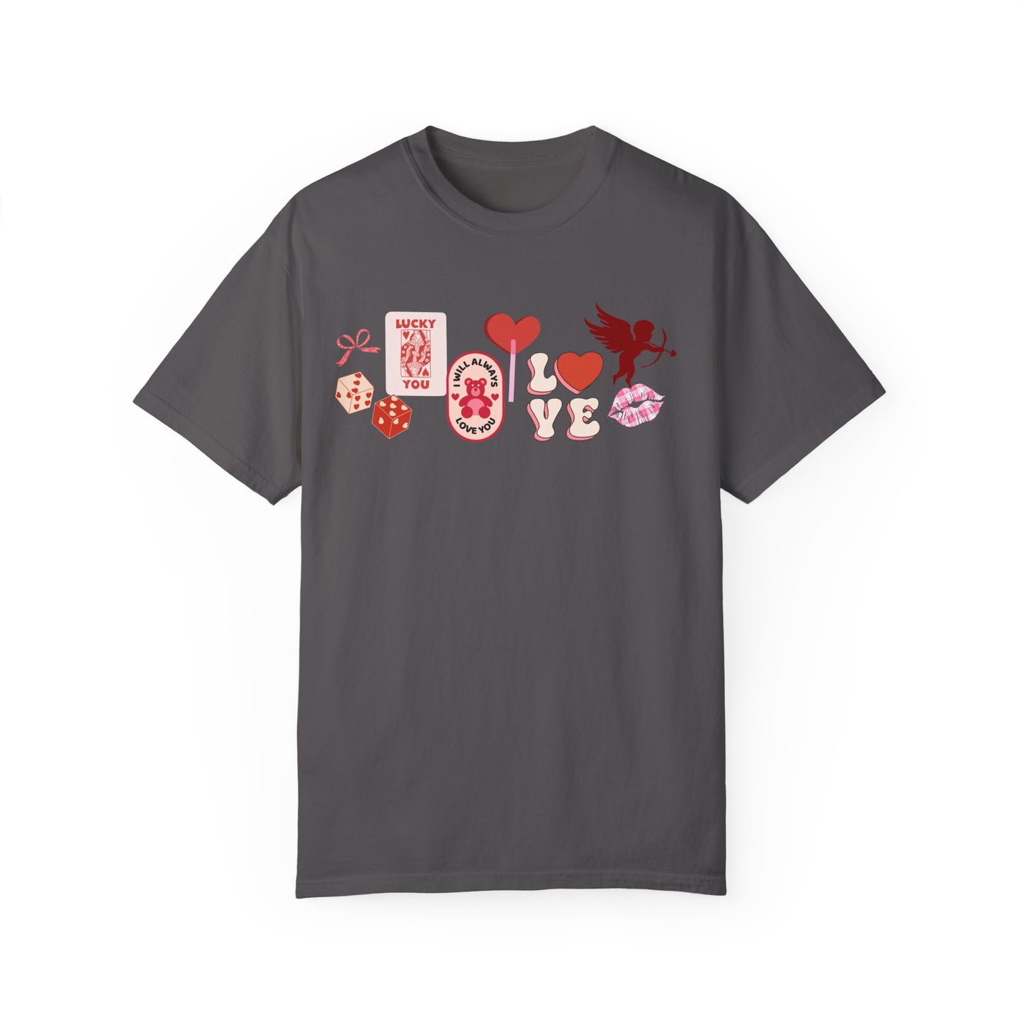 Cupid Collage- Comfort Colors T-shirt