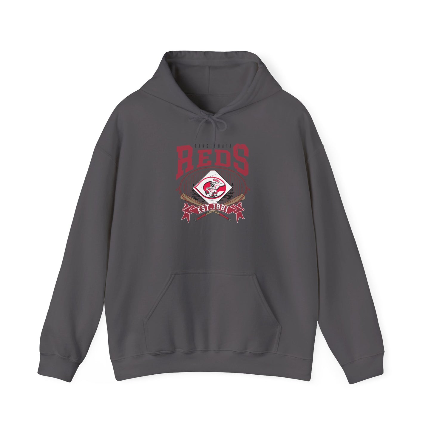 Reds Graphic- Hooded Sweatshirt