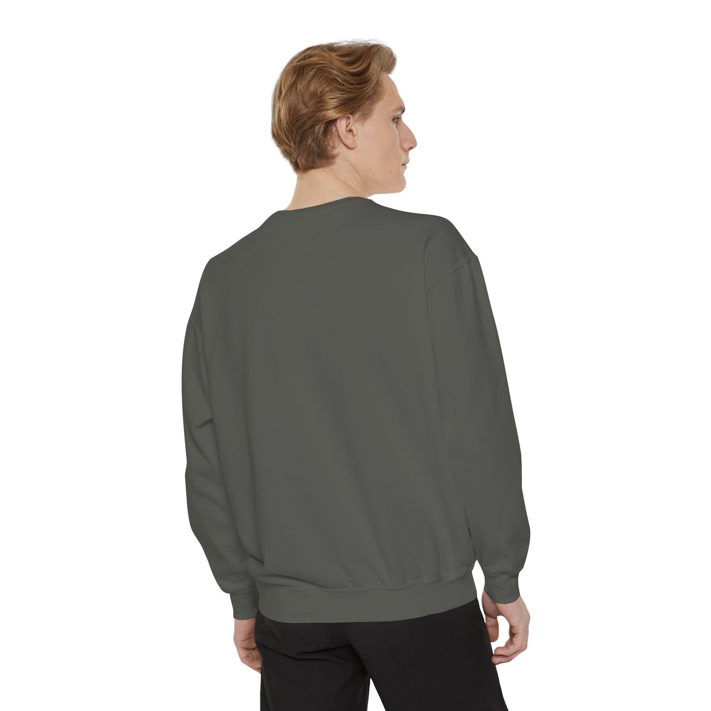 Lucky Collage Garment-Dyed Sweatshirt