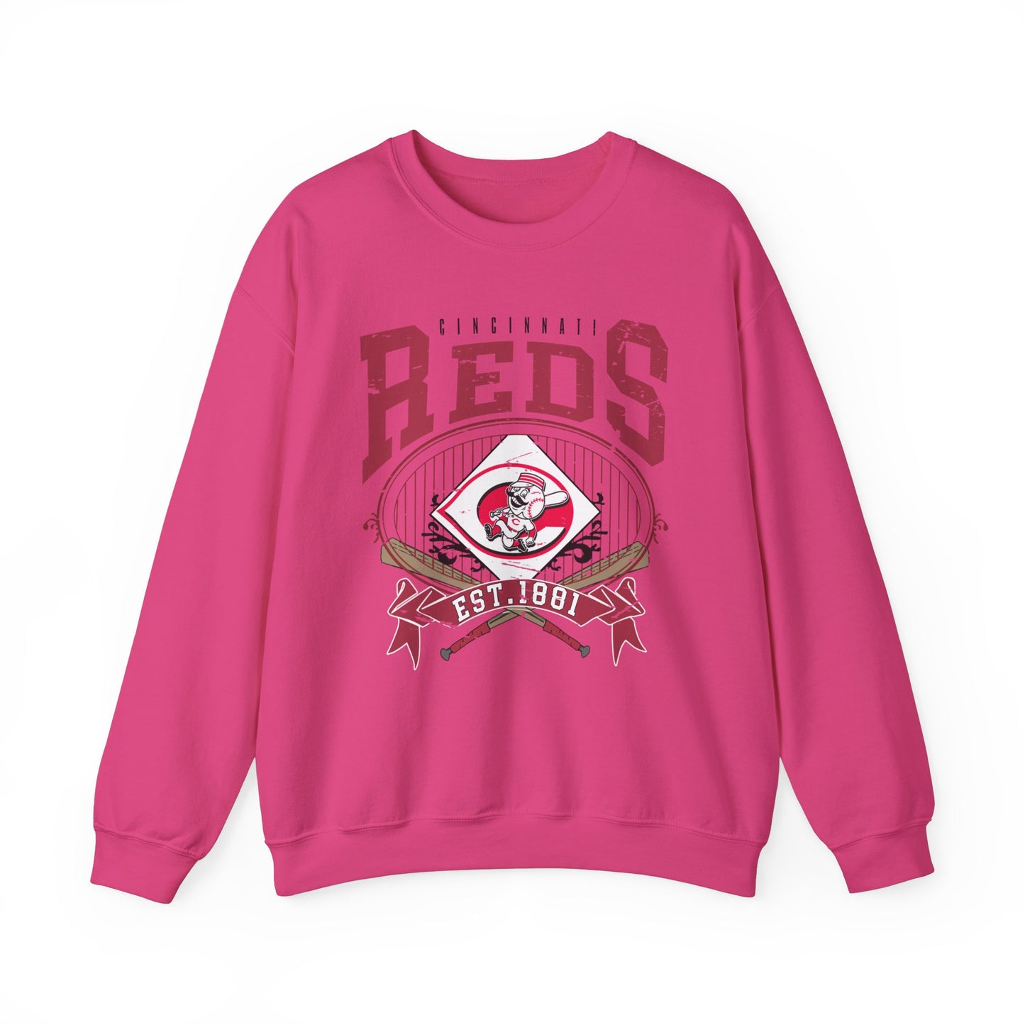 Reds Graphic- Crewneck Sweatshirt