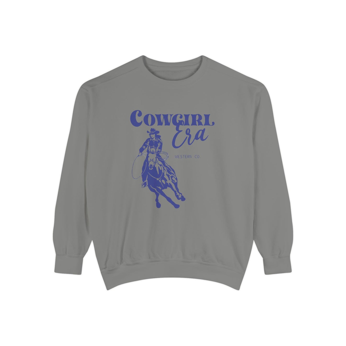 Cowgirl Era- Comfort Colors Garment-Dyed Sweatshirt