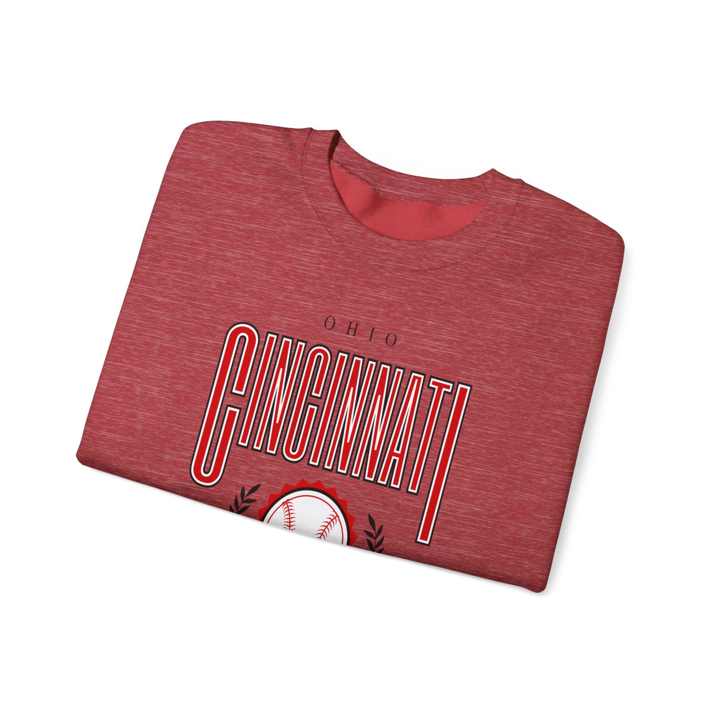 Cincinnati Baseball -Crewneck Sweatshirt