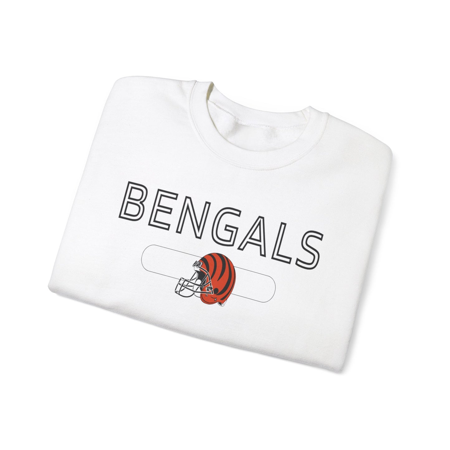 Bengals Helmet - Crewneck Sweatshirt