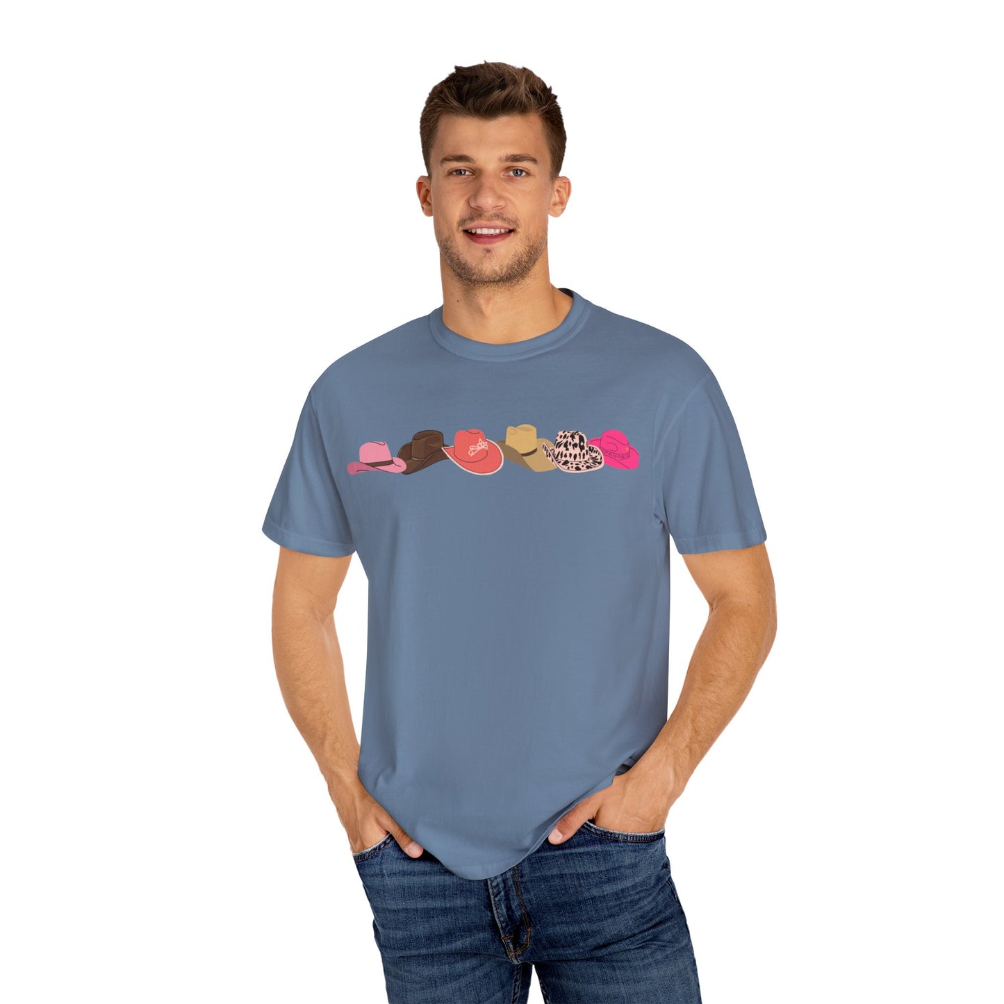 Cowgirl Hats- Comfort Colors T-shirt