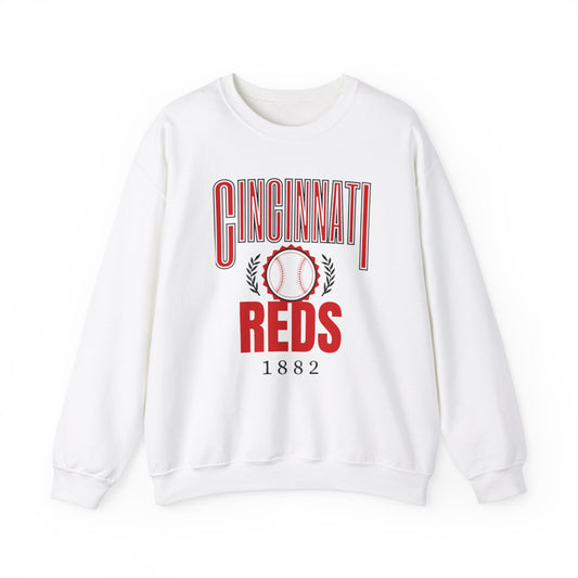 Cincinnati Reds 1882- Crewneck Sweatshirt