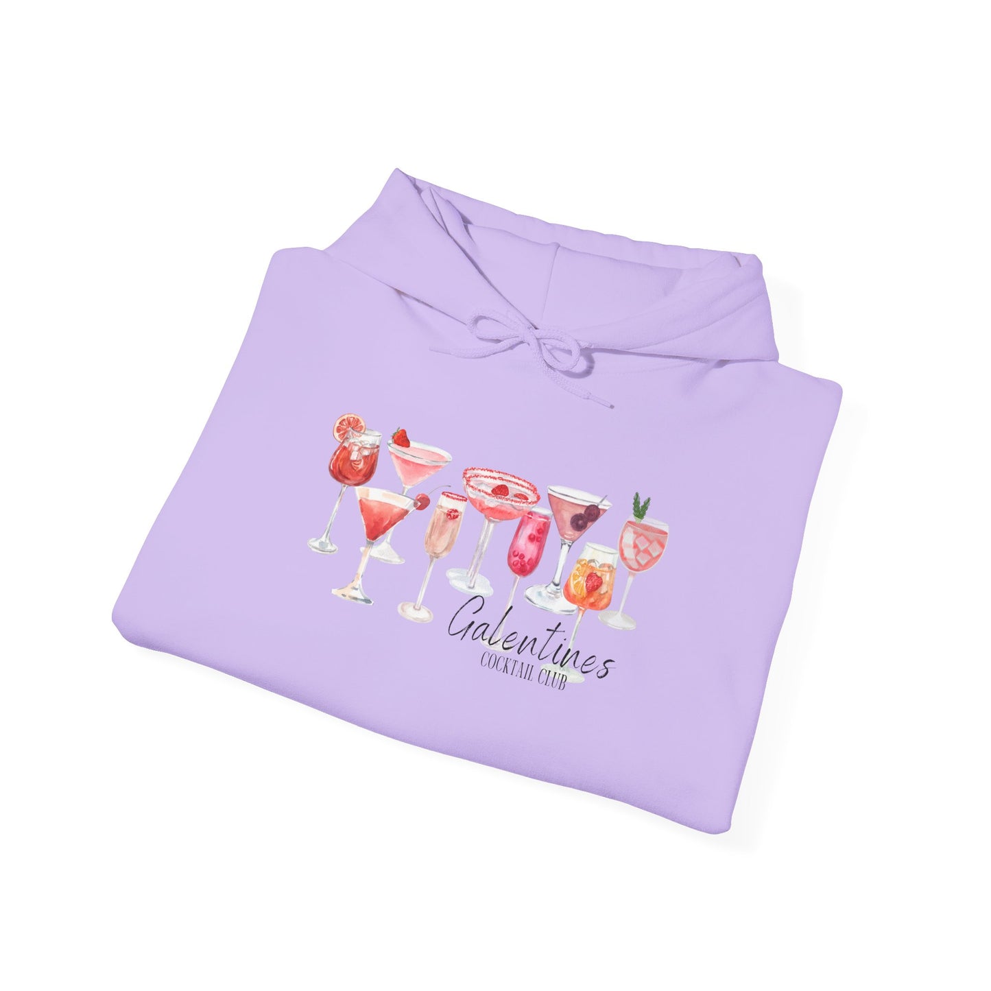 Galentines Cocktail Club - Hooded Sweatshirt