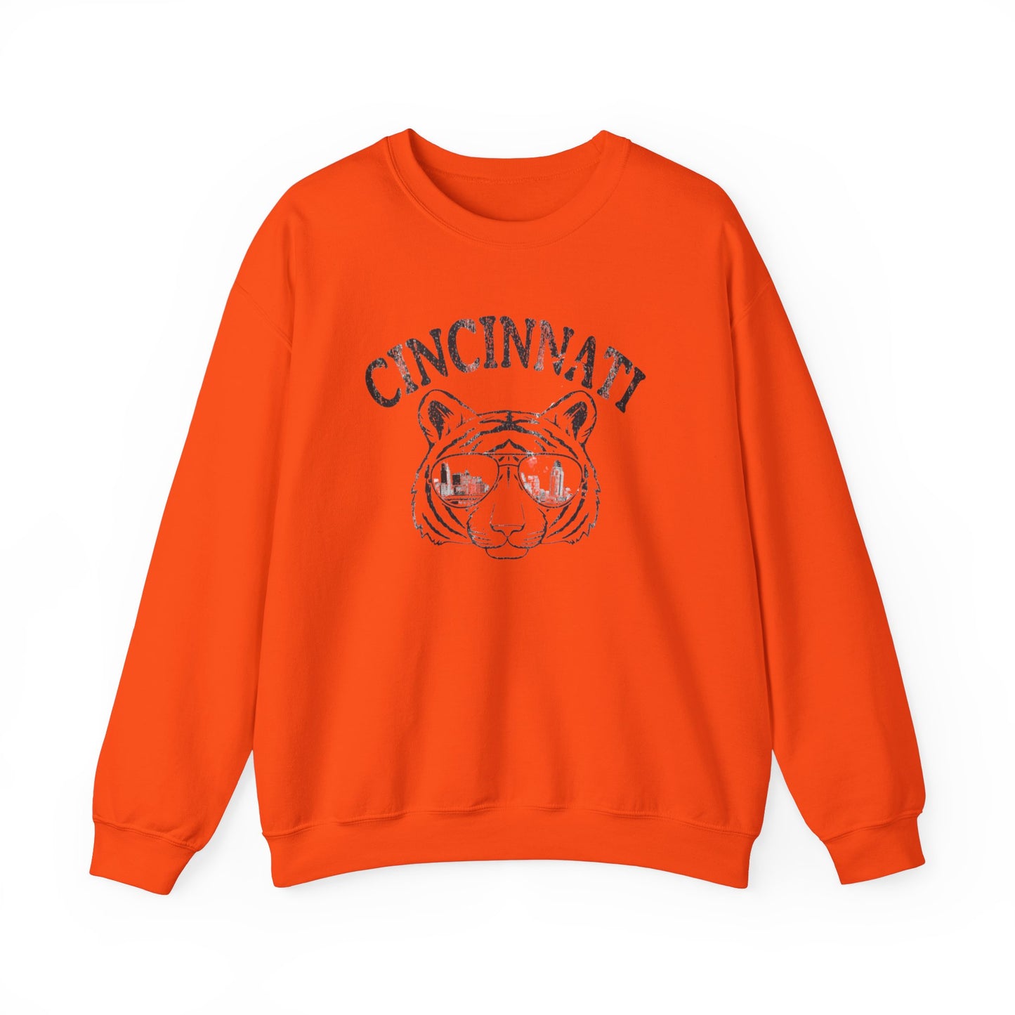 Tiger Glasses -Crewneck Sweatshirt