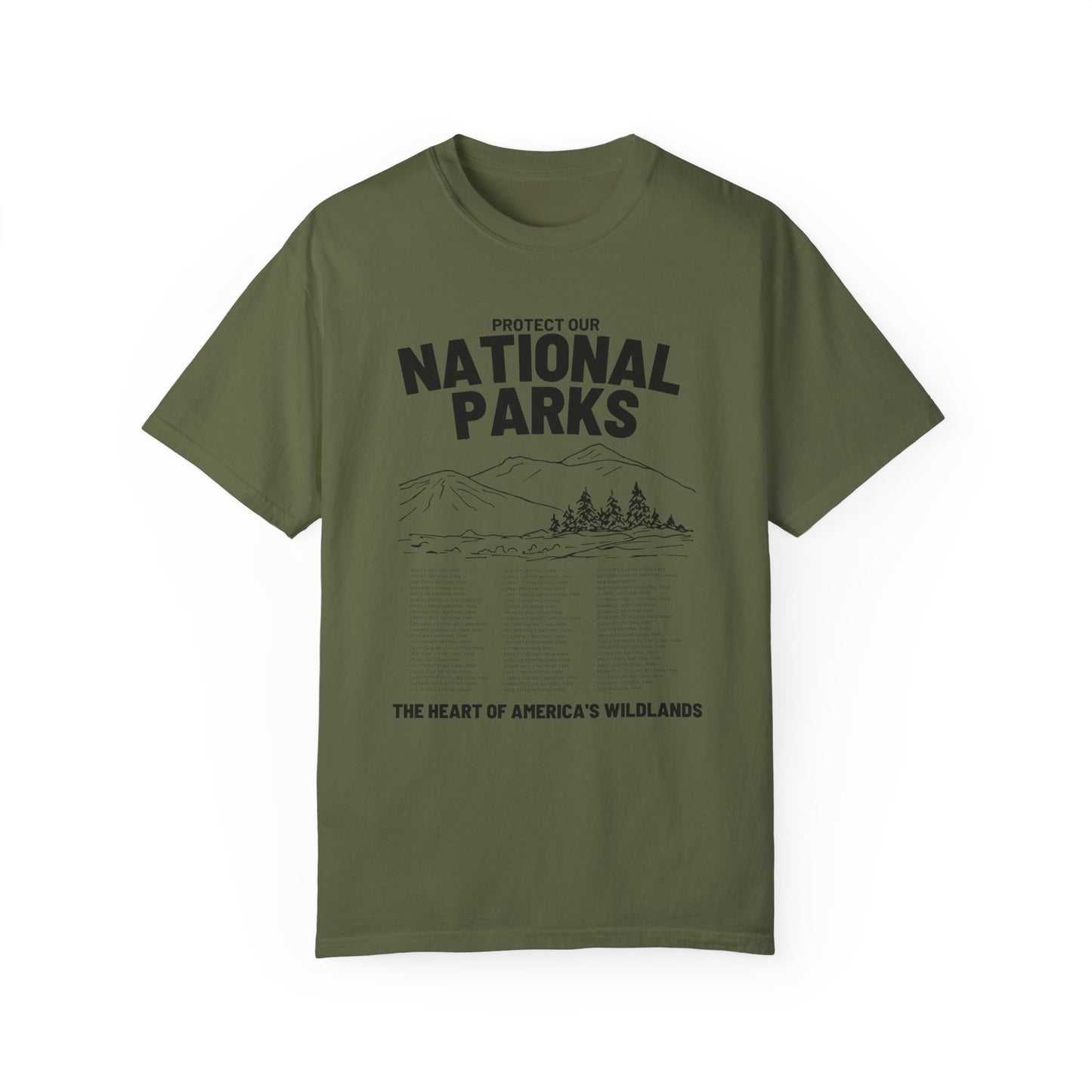 National Parks- Comfort Colors T-shirt