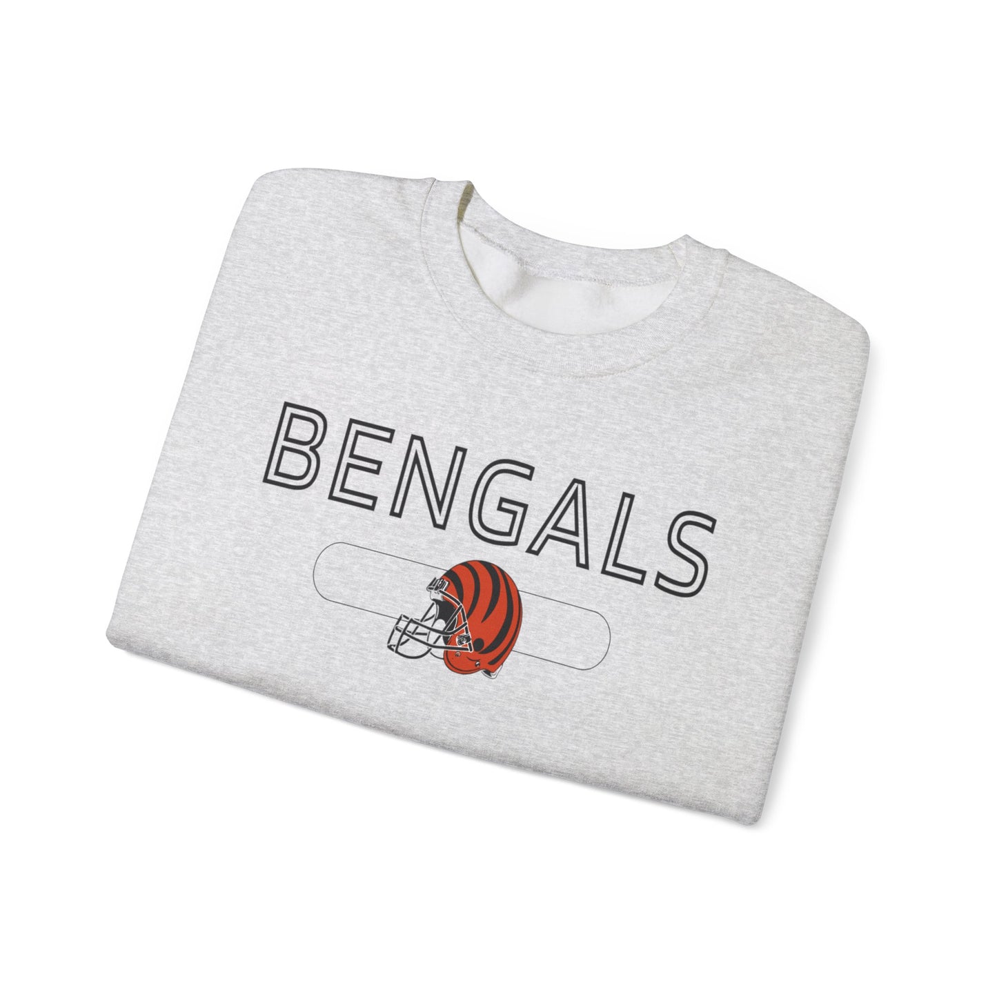 Bengals Helmet - Crewneck Sweatshirt