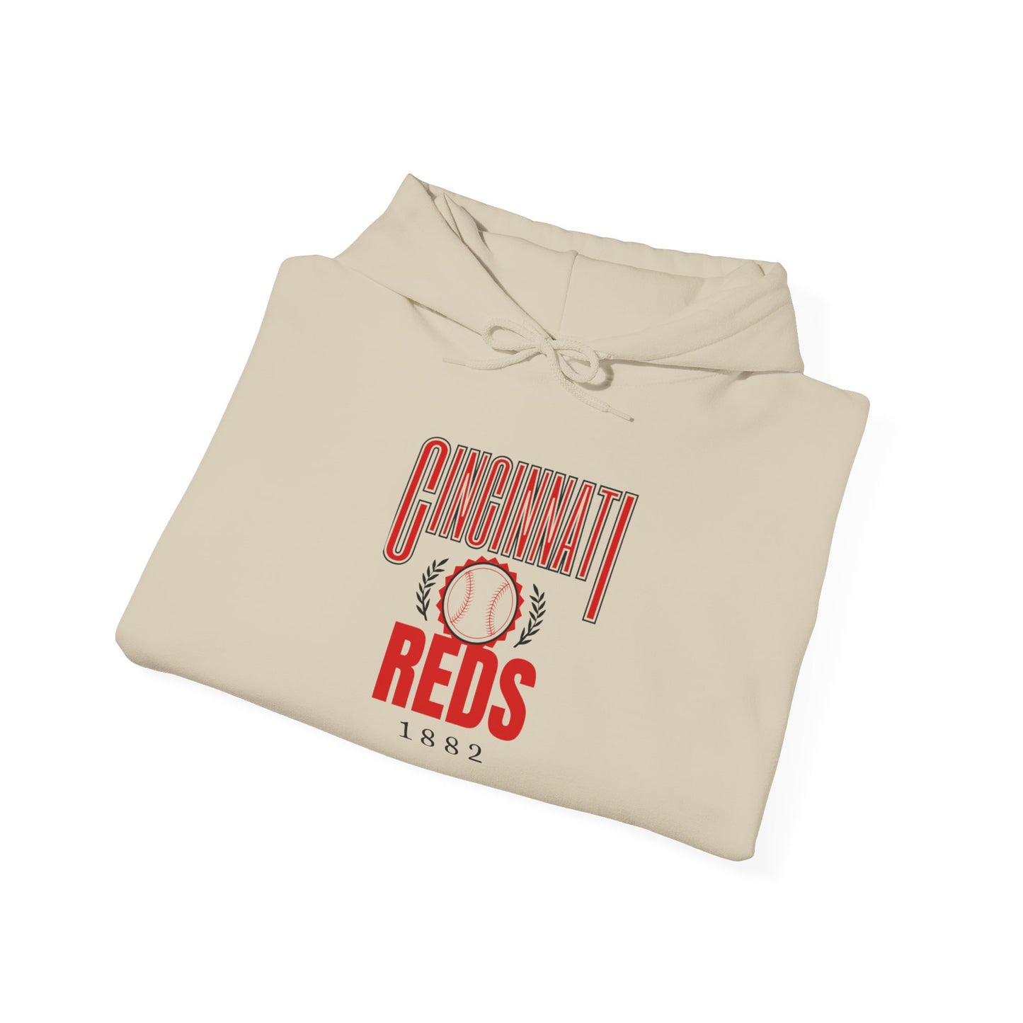 Cincinnati Reds 1882- Hooded Sweatshirt