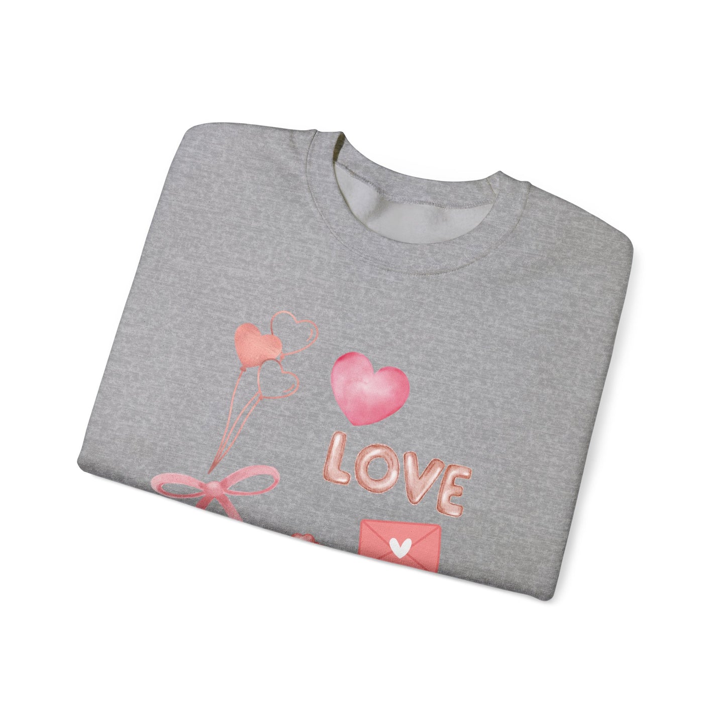 Valentines Collage Crewneck Sweatshirt