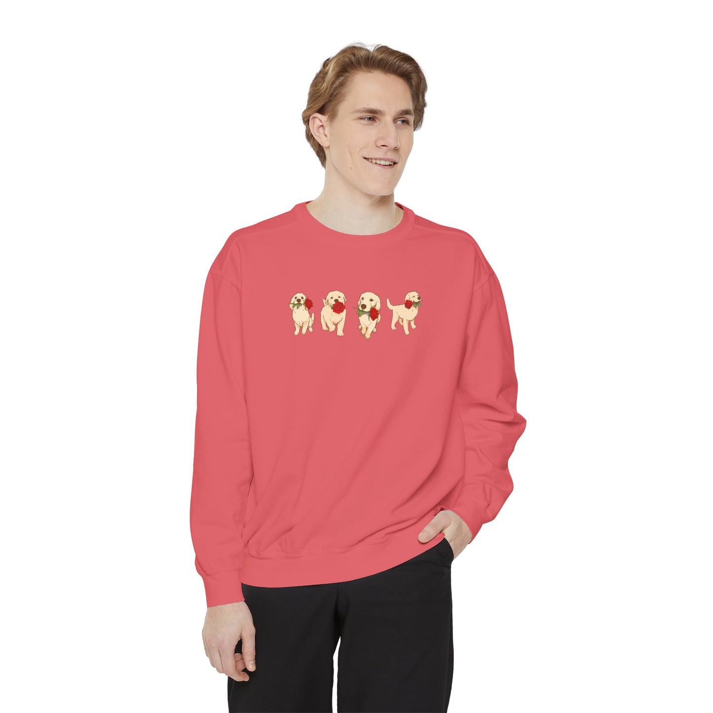 A Golden's Love - Comfort Colors Sweatshirt