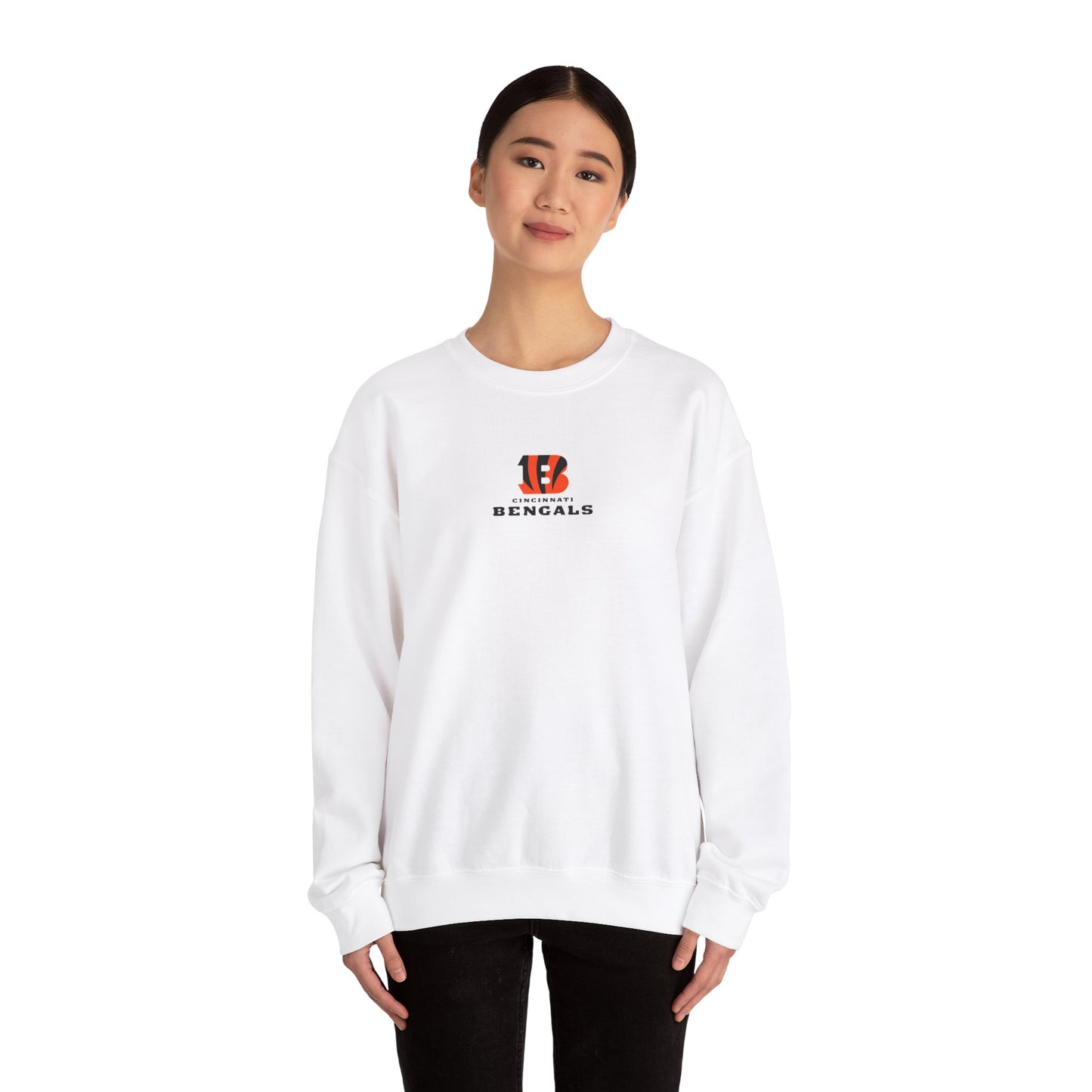 Bengals B Logo- Crewneck Sweatshirt