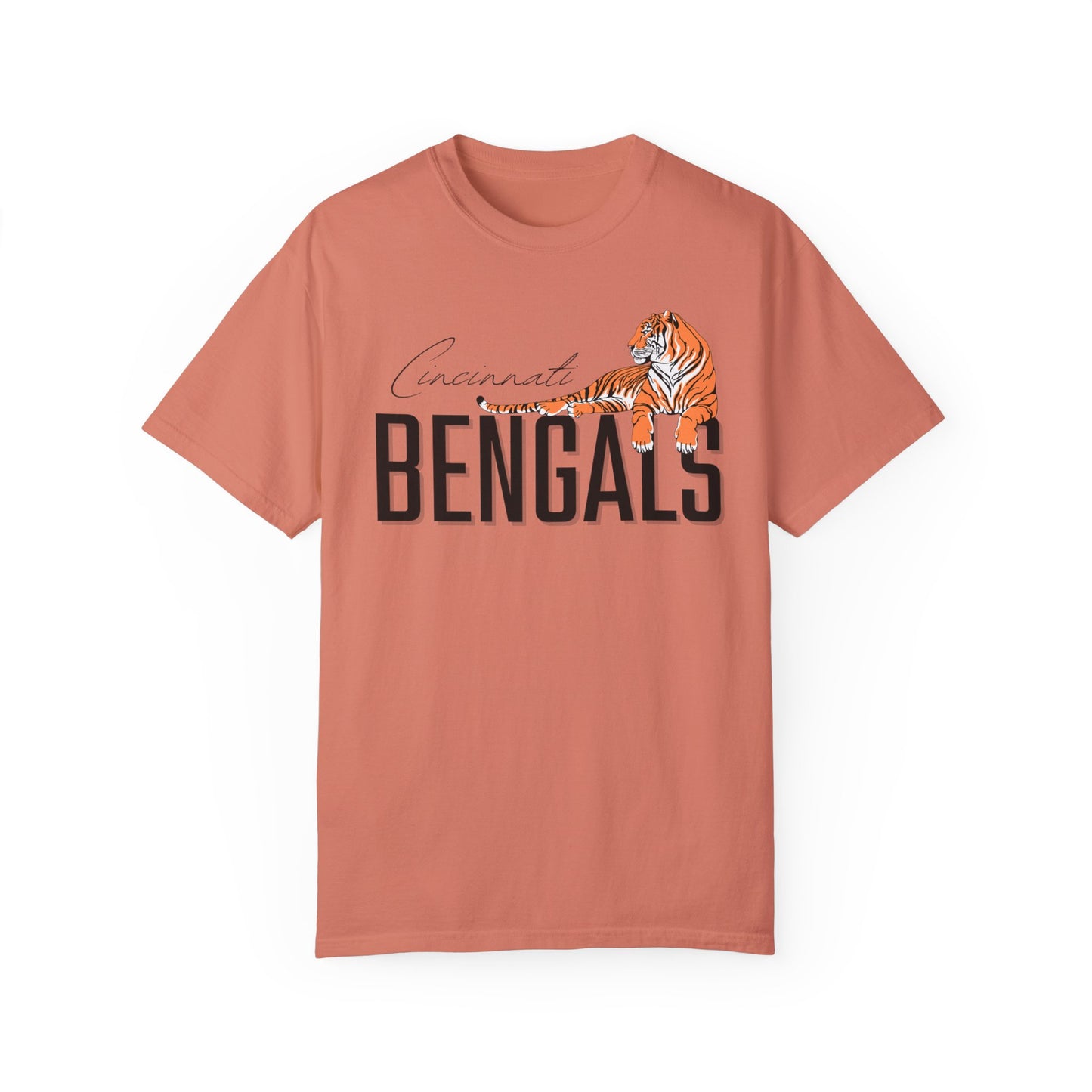 Cincinnati Bengals Tiger- Comfort Colors T-shirt