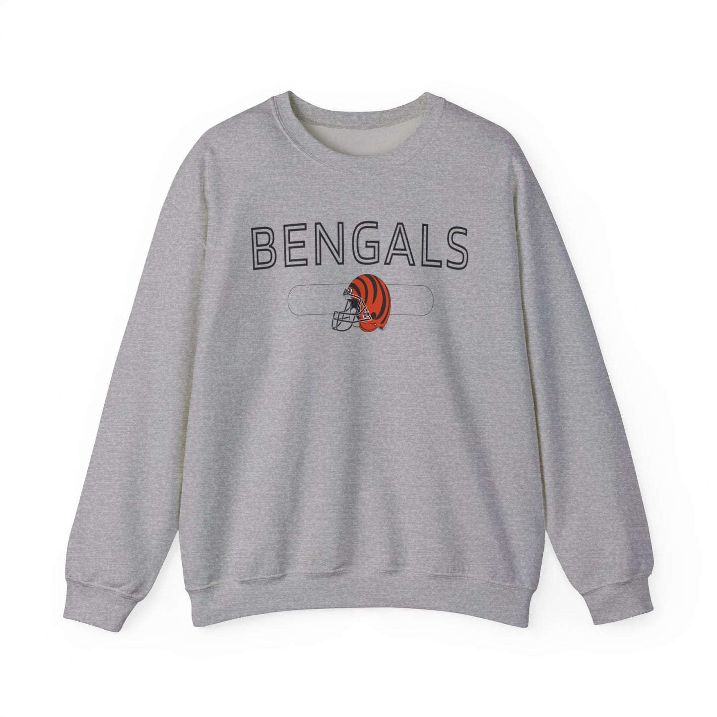 Bengals Helmet - Crewneck Sweatshirt