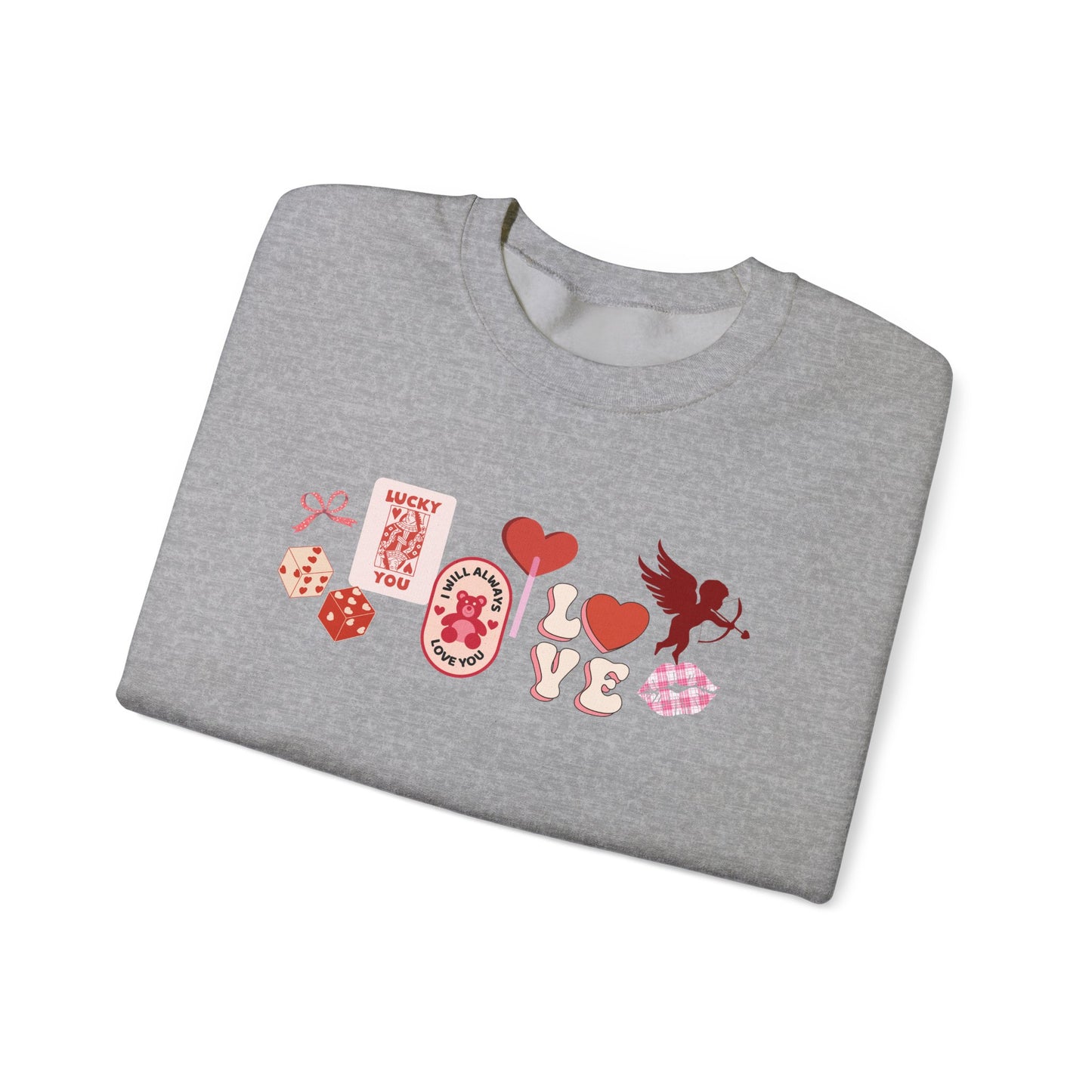 Cupid Collage- Crewneck Sweatshirt