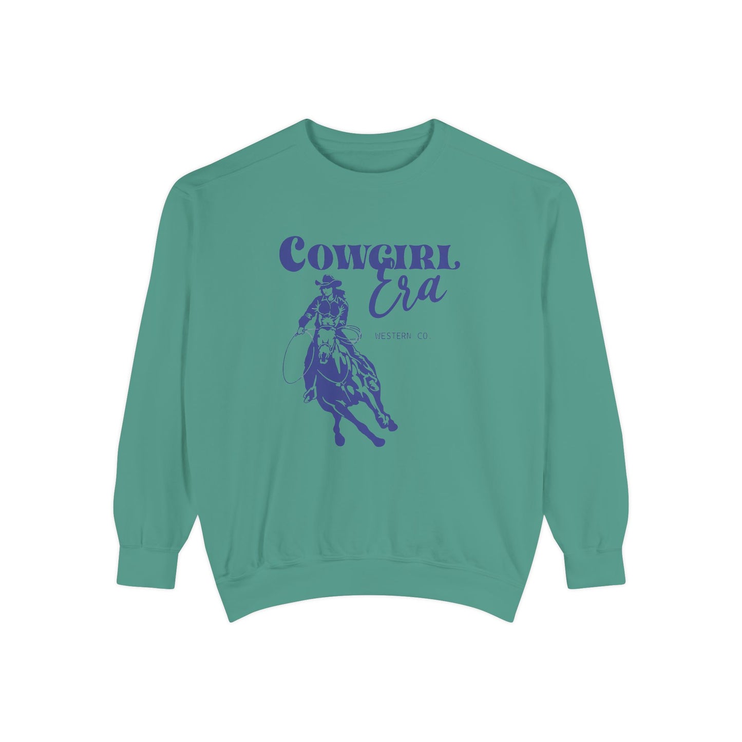 Cowgirl Era- Comfort Colors Garment-Dyed Sweatshirt