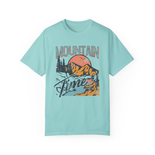 Mountain Time- Comfort Colors T-shirt