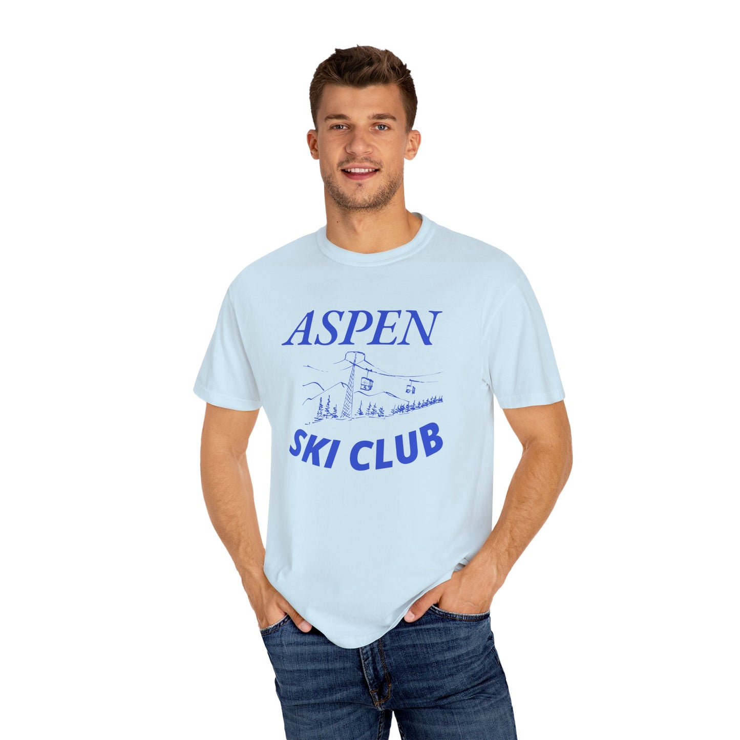 Aspen Ski Club- Comfort Colors T-shirt