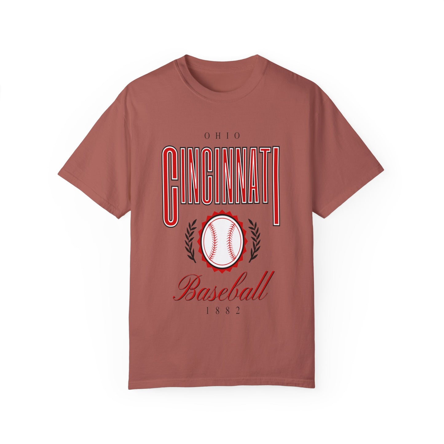 Cincinnati Baseball- Comfort Colors T-shirt