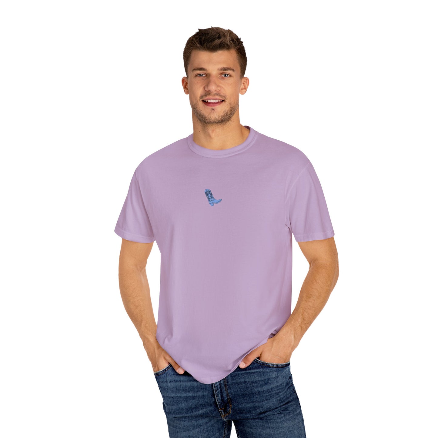 Blue Boot- Comfort Colors T-shirt