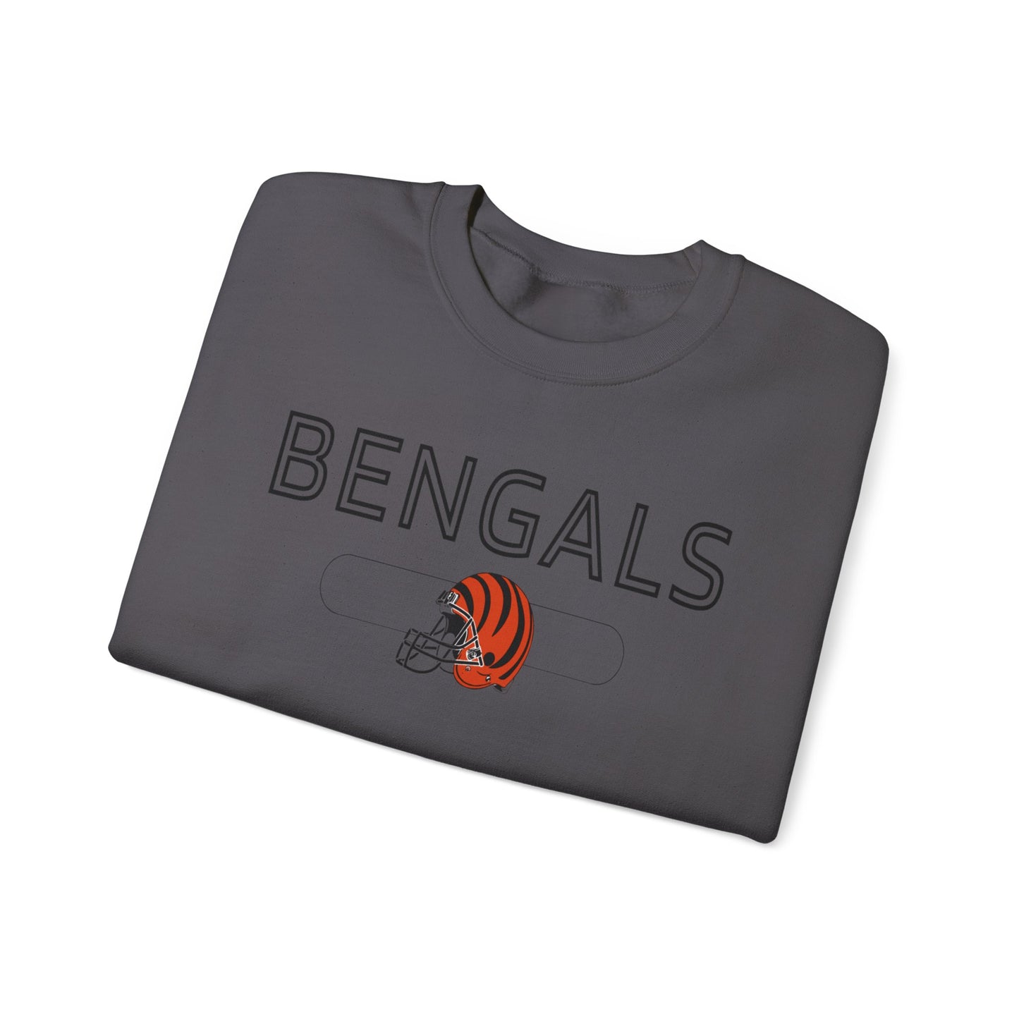 Bengals Helmet - Crewneck Sweatshirt