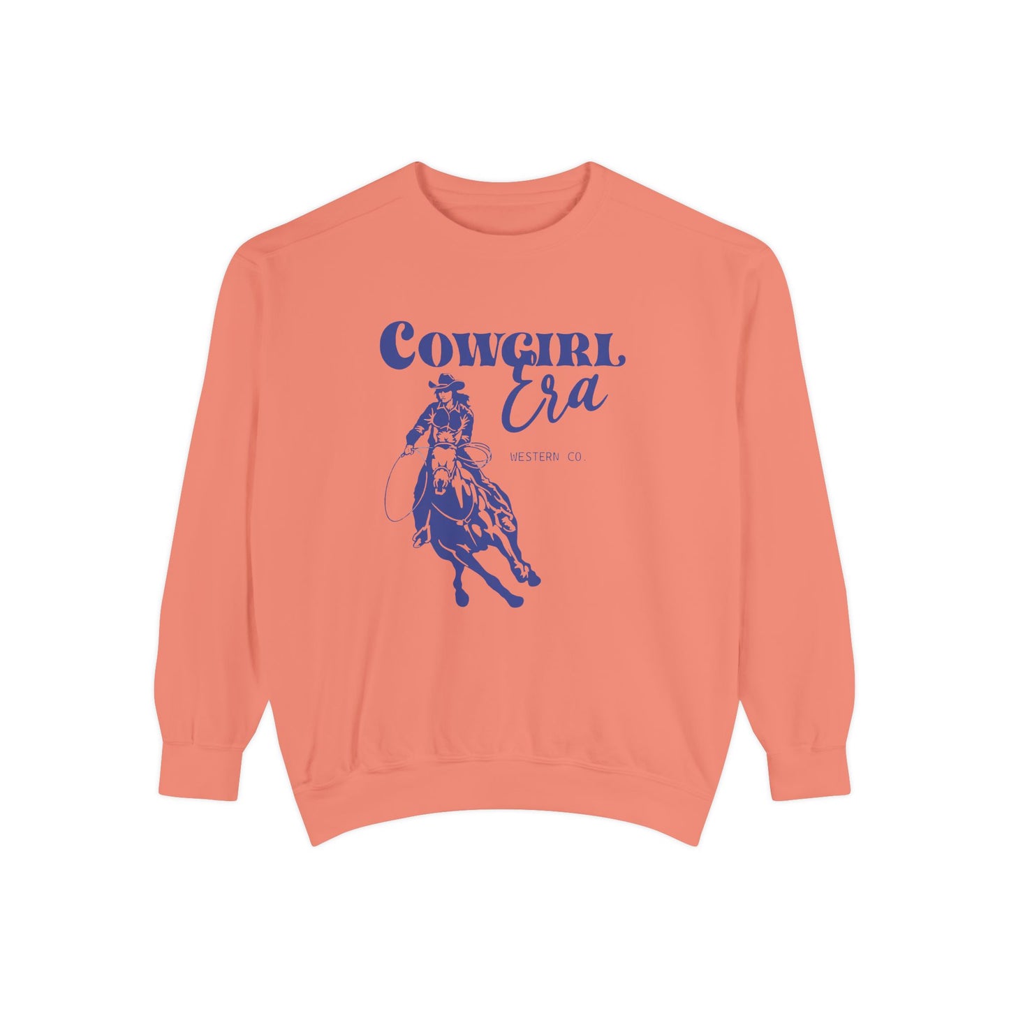 Cowgirl Era- Comfort Colors Garment-Dyed Sweatshirt