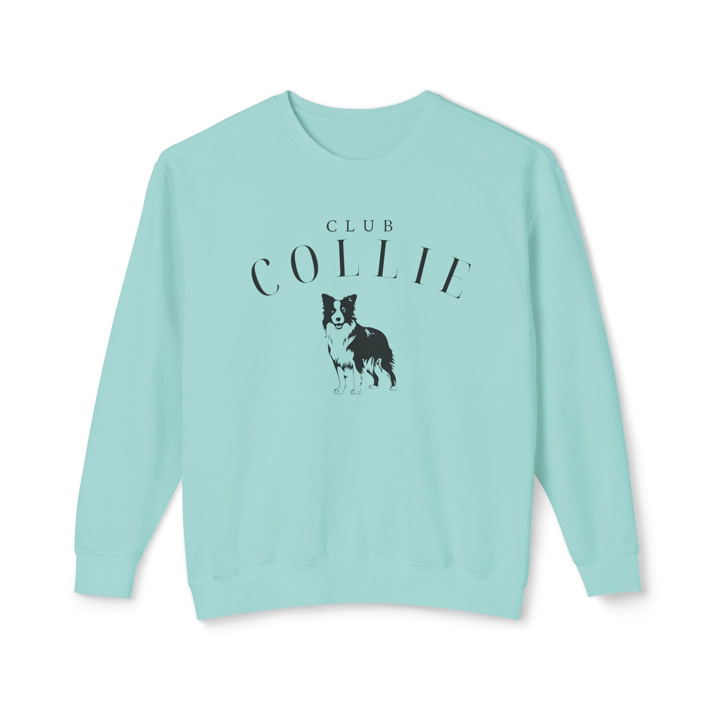 Club Collie - Lightweight Comfort Colors Crewneck Sweatshirt