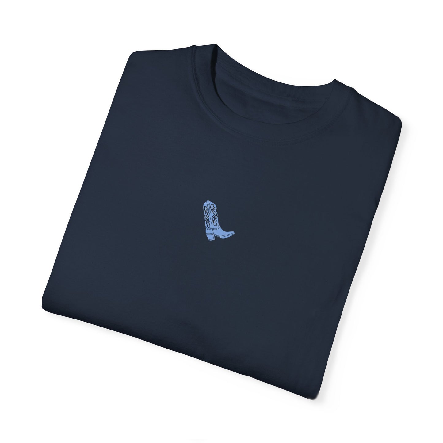 Blue Boot- Comfort Colors T-shirt