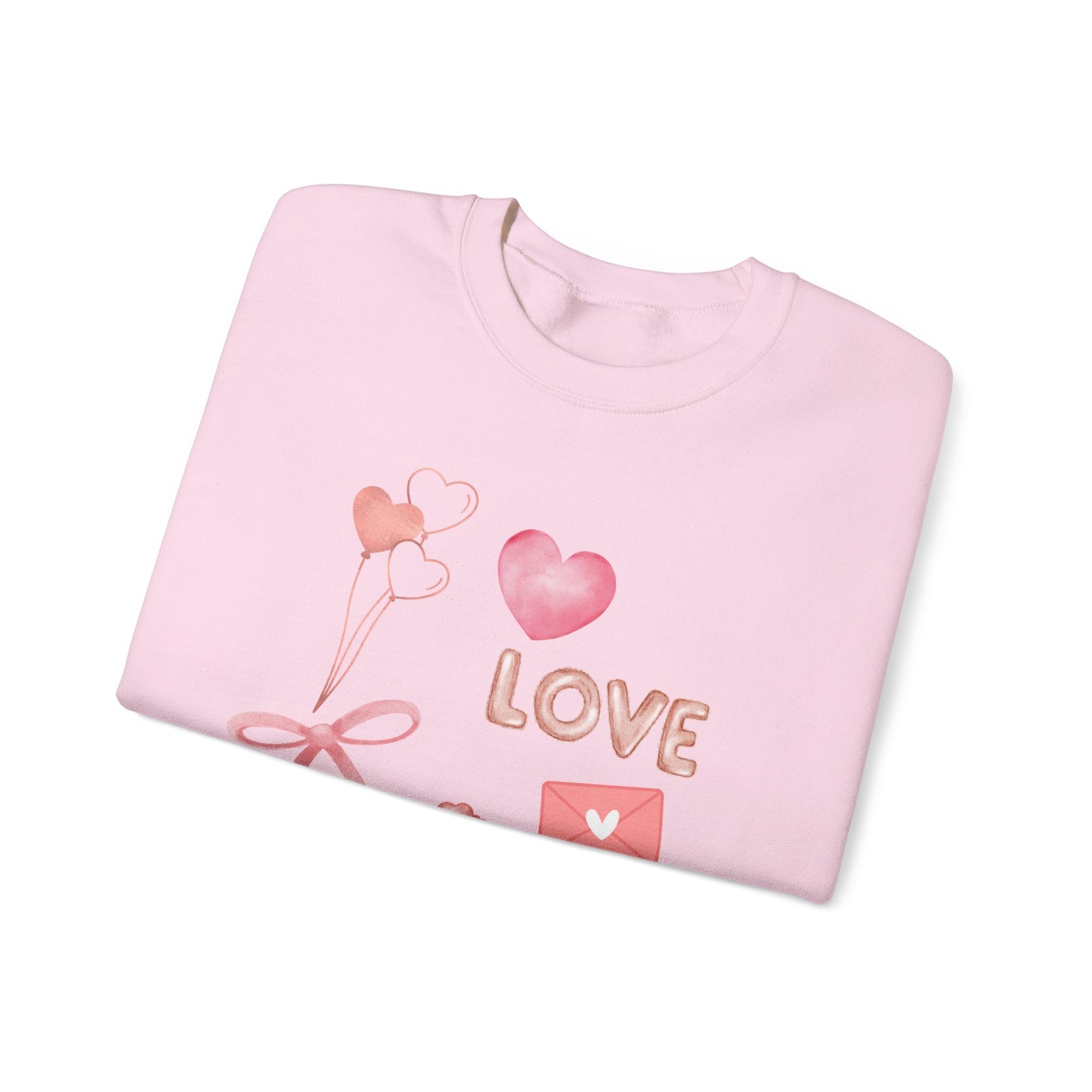 Valentines Collage Crewneck Sweatshirt