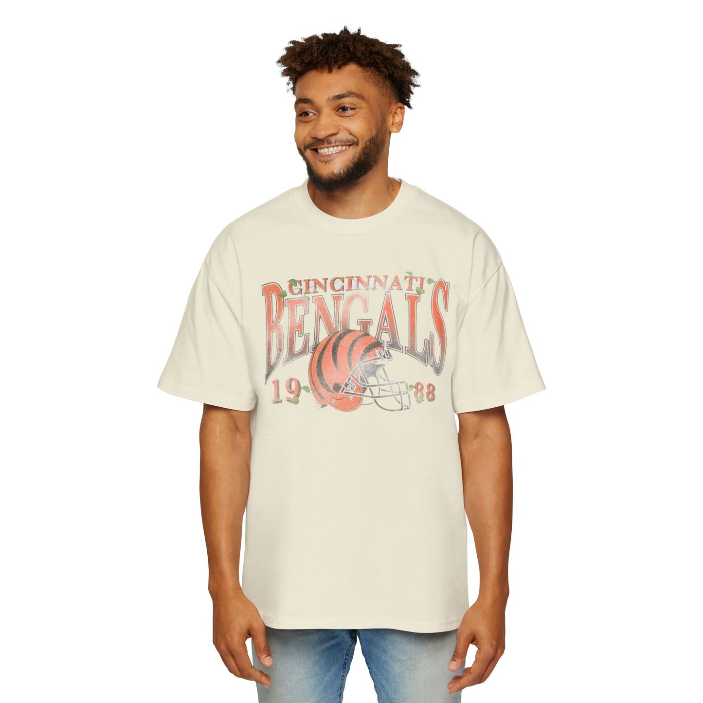 bengals 1988 oversized tee