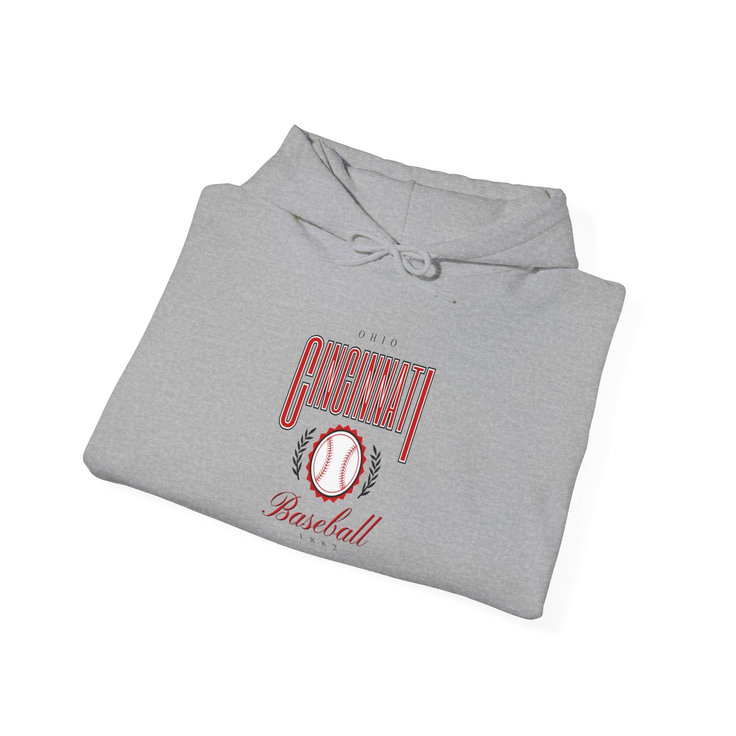 Cincinnati Baseball - Hooded Sweatshirt