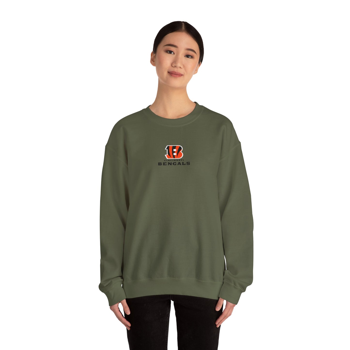 Bengals B Logo- Crewneck Sweatshirt