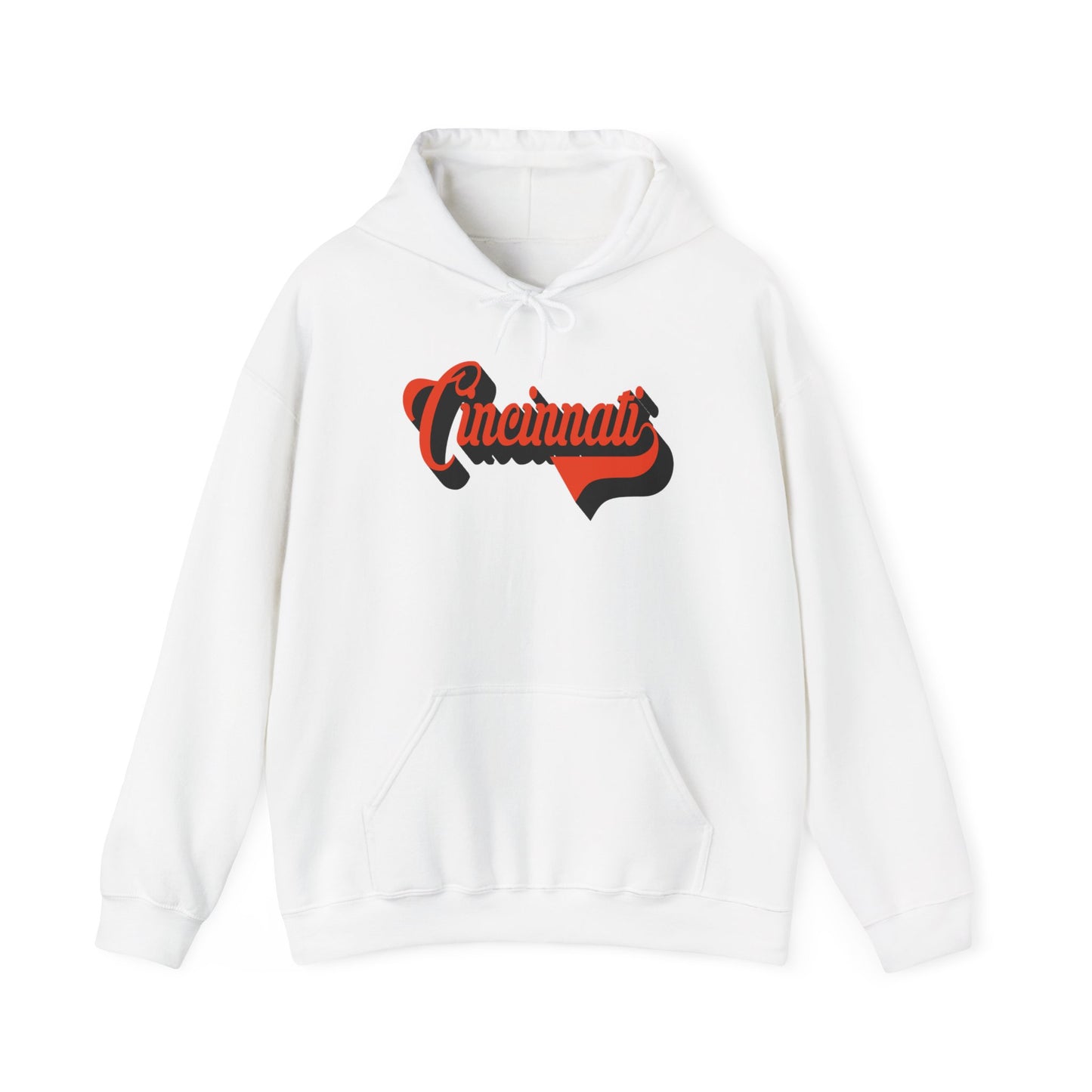 Cincinnati Retro -Hooded Sweatshirt