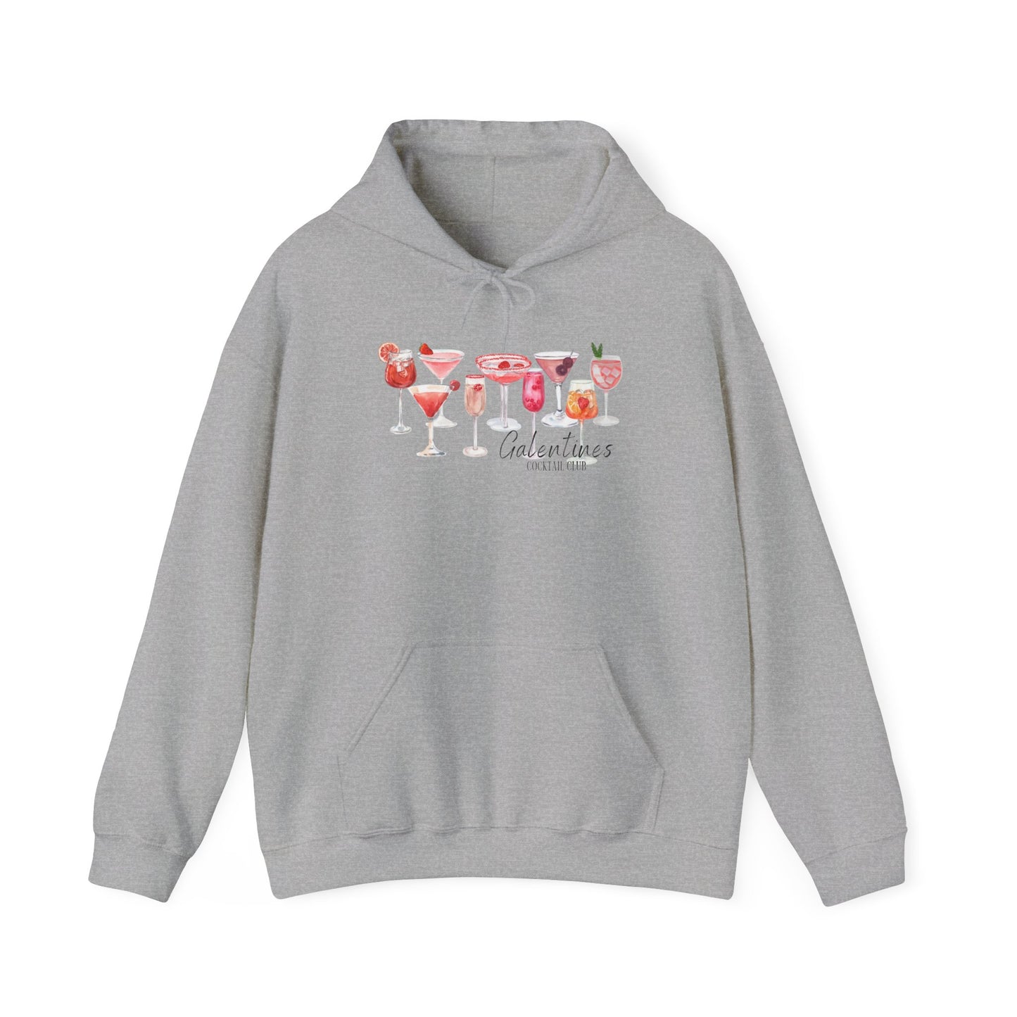 Galentines Cocktail Club - Hooded Sweatshirt