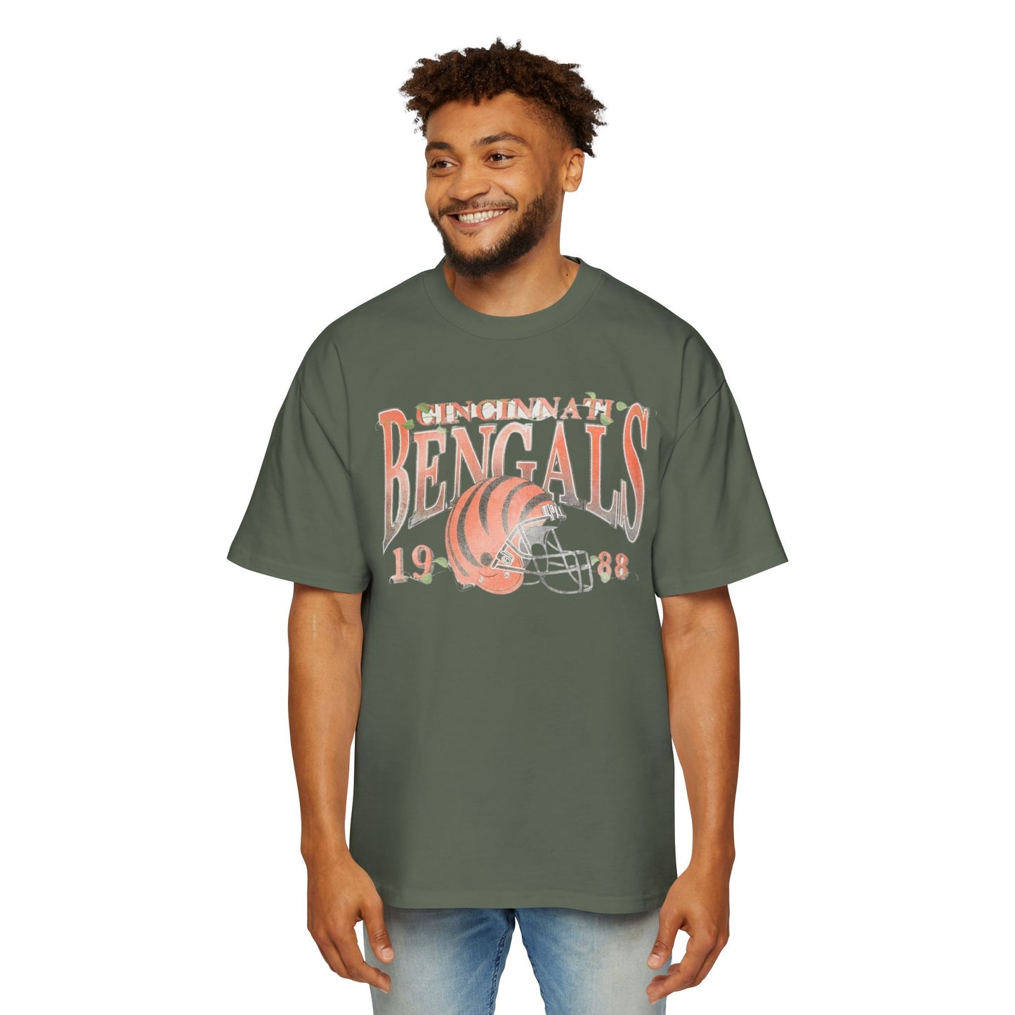 bengals 1988 oversized tee